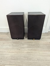 Pair Of Acoustic Research Stereo Speakers Model AR132 Black - Tested 
