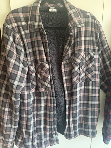 Trespass men plaid fleece - trespass,