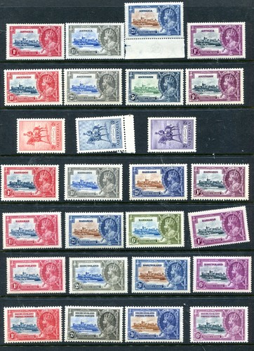 1935 silver jubilee complete - silver,
