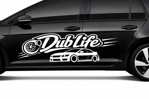 Dub life script decal - life,