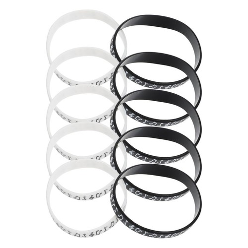 10pcs music festival silicone - festival,
