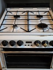 New World 55THLG Freestanding Gas Cooker with High Level Grill White