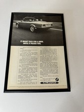 Framed Original E30 BMW Alpina