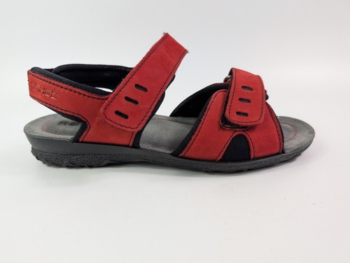 Rohde red leather - red, riptape