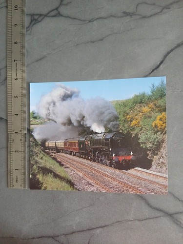 British steam trains reprint - british,