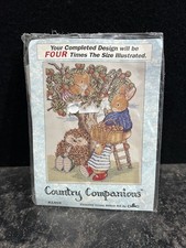 Brand New Vintage Country Companions Apple Picking K1402 Cross Stitch Kit By DMC