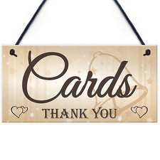 Cards Thank You Sign Wedding