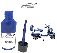 FOR PIAGGIO VESPA COBALT BLUE - 251 PAINT TOUCH UP KIT 30ML MOTORBIKE SCOOTER