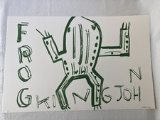 Rose Wylie King John Frog