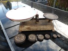 Antique Old Fashioned Shop Kitchen Weighing Scales