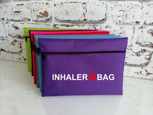 Inhaler bag asthma pouch - ,