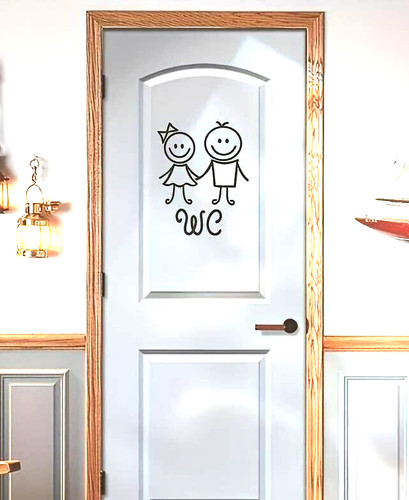 Cartoon design toilet - 1, x