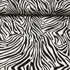 Black White Upholstery Fabric