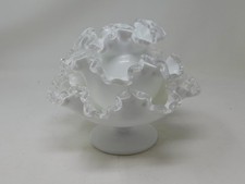 Fenton Silver Crest Milk Glass