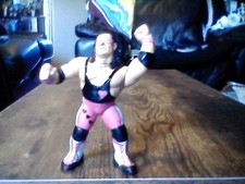 wwe wwf hasbro wrestling figure bret hart