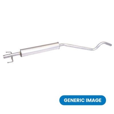 Centre muffler exhaust - muffler,