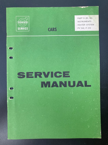 Volvo pv544 p210 instruments - volvo,