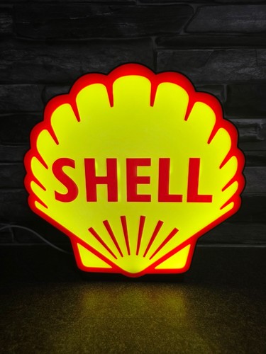 Large size shell oil led - size, blue