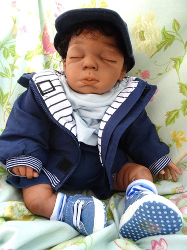 Reborn baby biracial - , boy