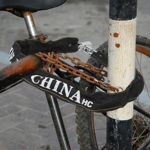 Durable bike chain lock - bike,