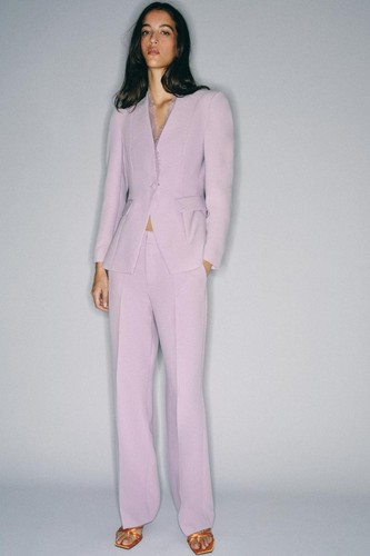 Zara fitted lace suit size - lace,