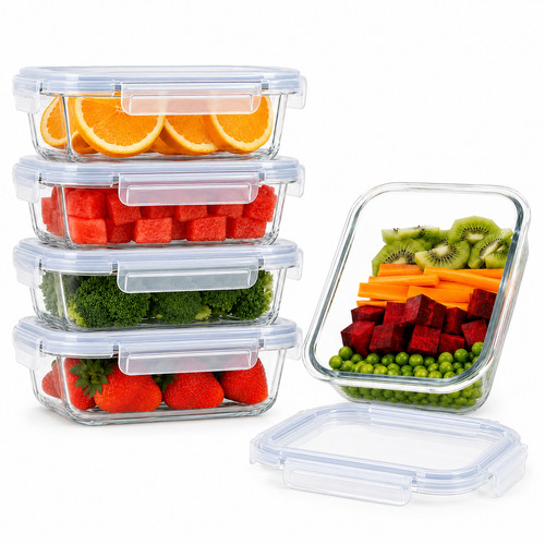 Glass food storage - glass,