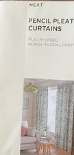 Next Pencil pleat curtains