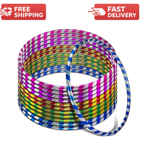Hula hoop multi colour - hula, stripy
