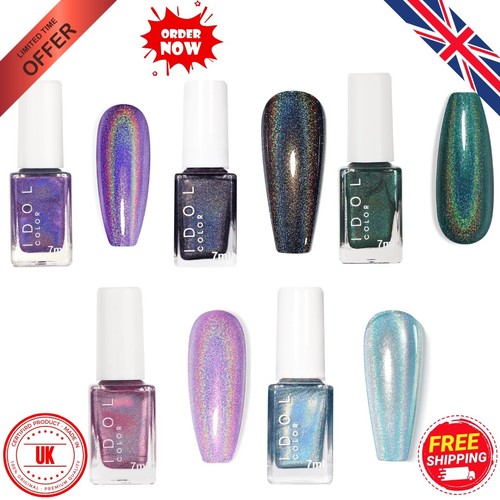 Holographic nail polish - polish,
