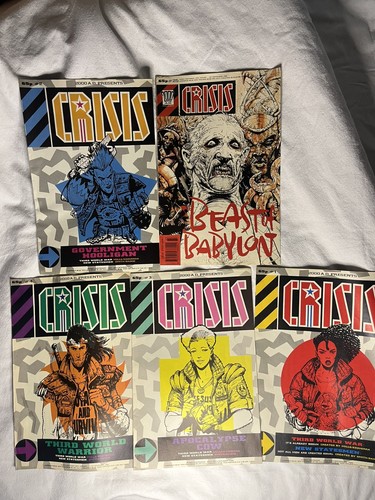 2000ad presents crisis comic - crisis,