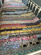 Single Handmade Quilt, Cotton, Multicoloured