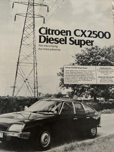 Citroen 2500 cx2500 - cx2500, diesel