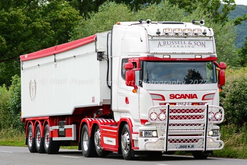 Truck photo 12x8 scania a - truck,