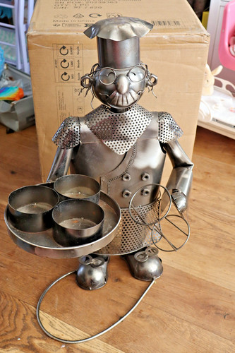 Unusual steel wine bottle - unusual,