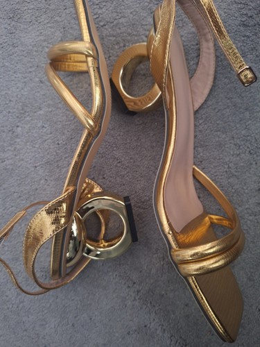 Women golden square toed - women's, square-toed