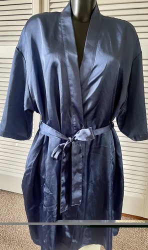 Vintage bhs navy - vintage, satin