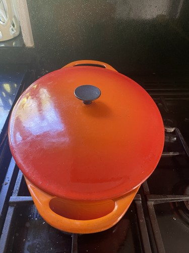 Creuset vintage orange - vintage,