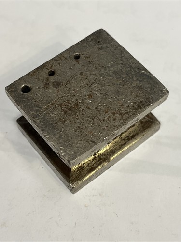 Steel watchmakers anvil bench - watchmakers,