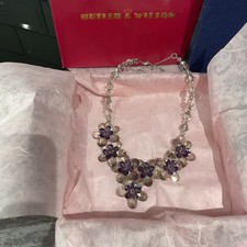 Butler & Wilson purple Crystal