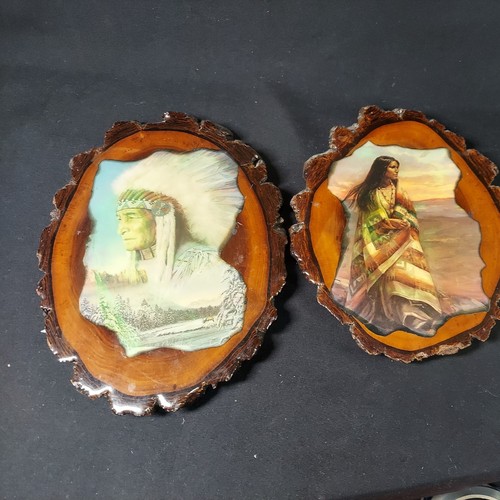 Native american art lot 2 - native, of