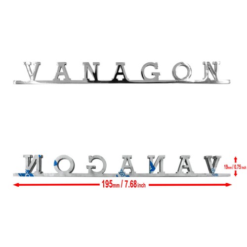 Vanagon stainless decklid - stainless,
