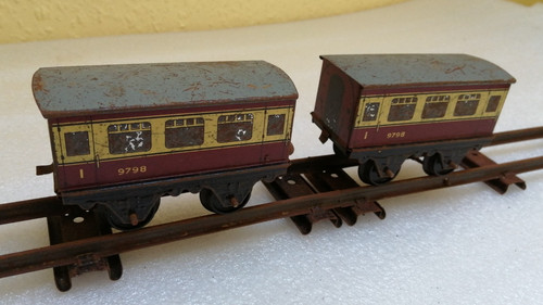 Two vintage gauge hornby - o,