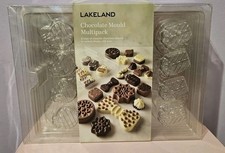 Lakeland Chocolate Mould Multipack Christmas 6 Trays Assorted Reusable