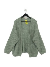 Vanessa Bruno Women's Cardigan S Green Other with Polyamide V-Neck Cardigan