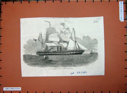 Original old antique - antique, print