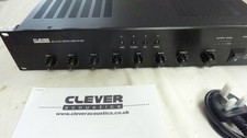 Clever Acoustics MA 3120 19” Rack Mountable 100V 120W PA Mixer Amplifier