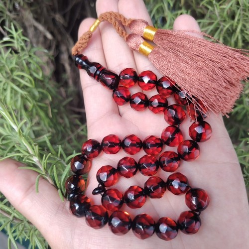 Amber style tasbih - tasbih, 33