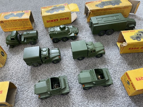 Dinky toys job lot military - dinky,
