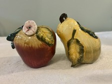 VTG Ceramic Apple and Pear