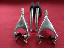 VINTAGE CAMPAGNOLO CROCE D’AUNE DELTA BRAKES AND BRAKE LEVERS.
